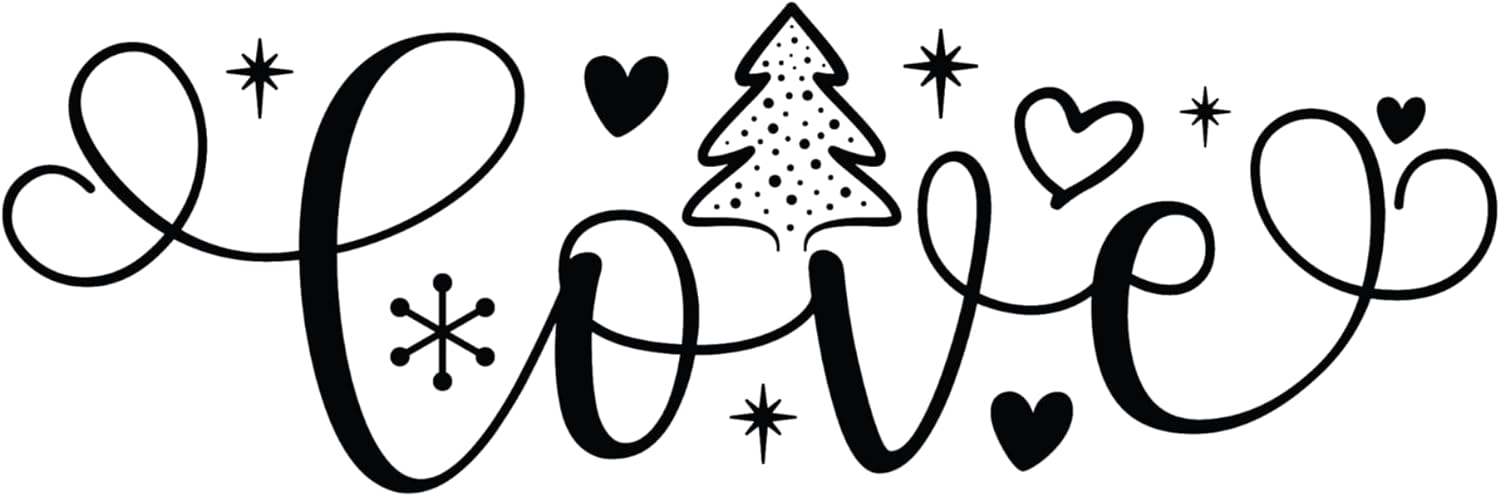 Inspirational Quote Love - Motivational Sticker Vinyl Decal Motivation Stickers- 5" Vinyl Sticker Waterproof