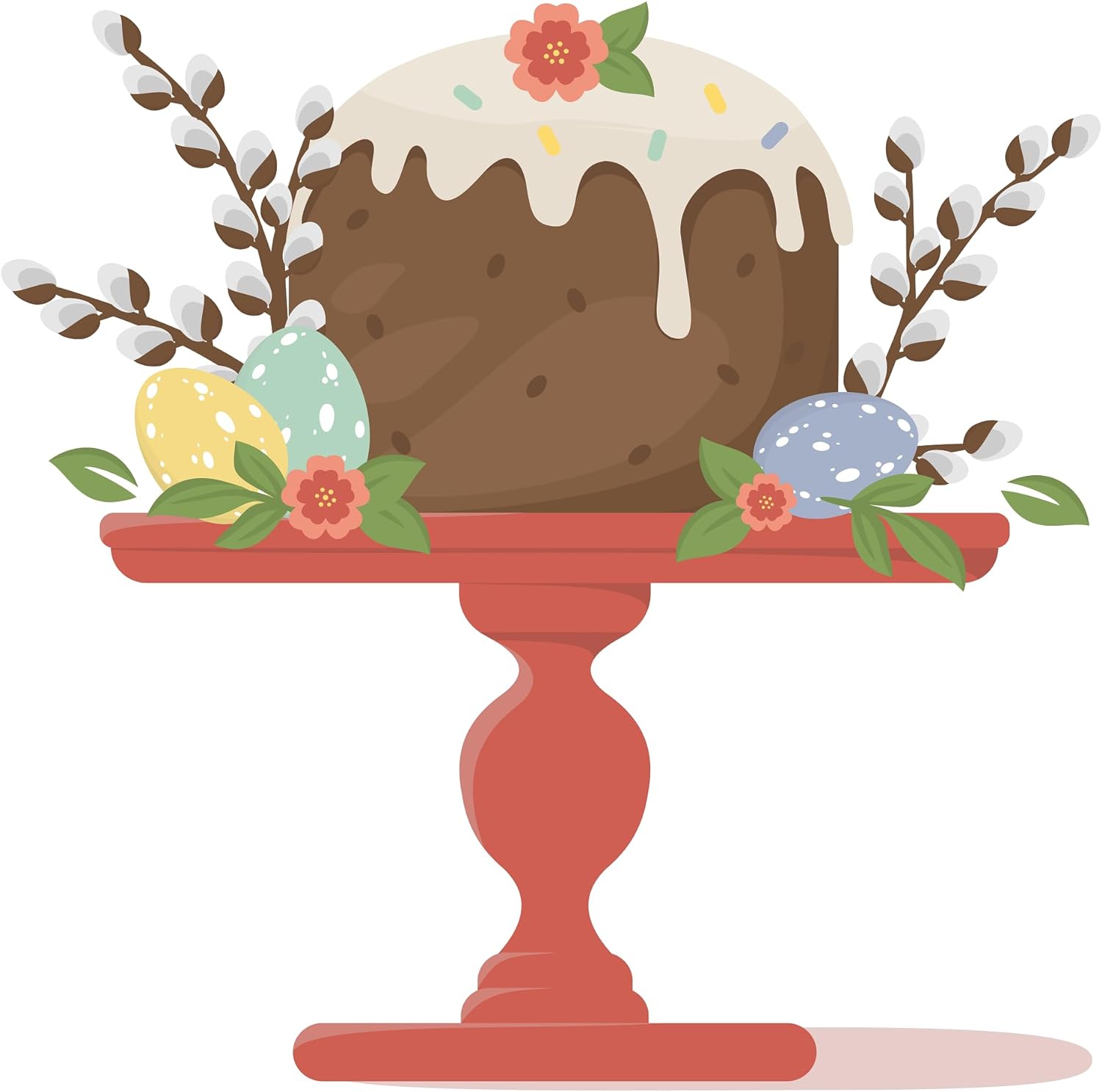 Inspirational Quote "Easter Cake" Motivational Sticker Vinyl Decal Motivation Stickers- 5" Vinyl Sticker Waterproof
