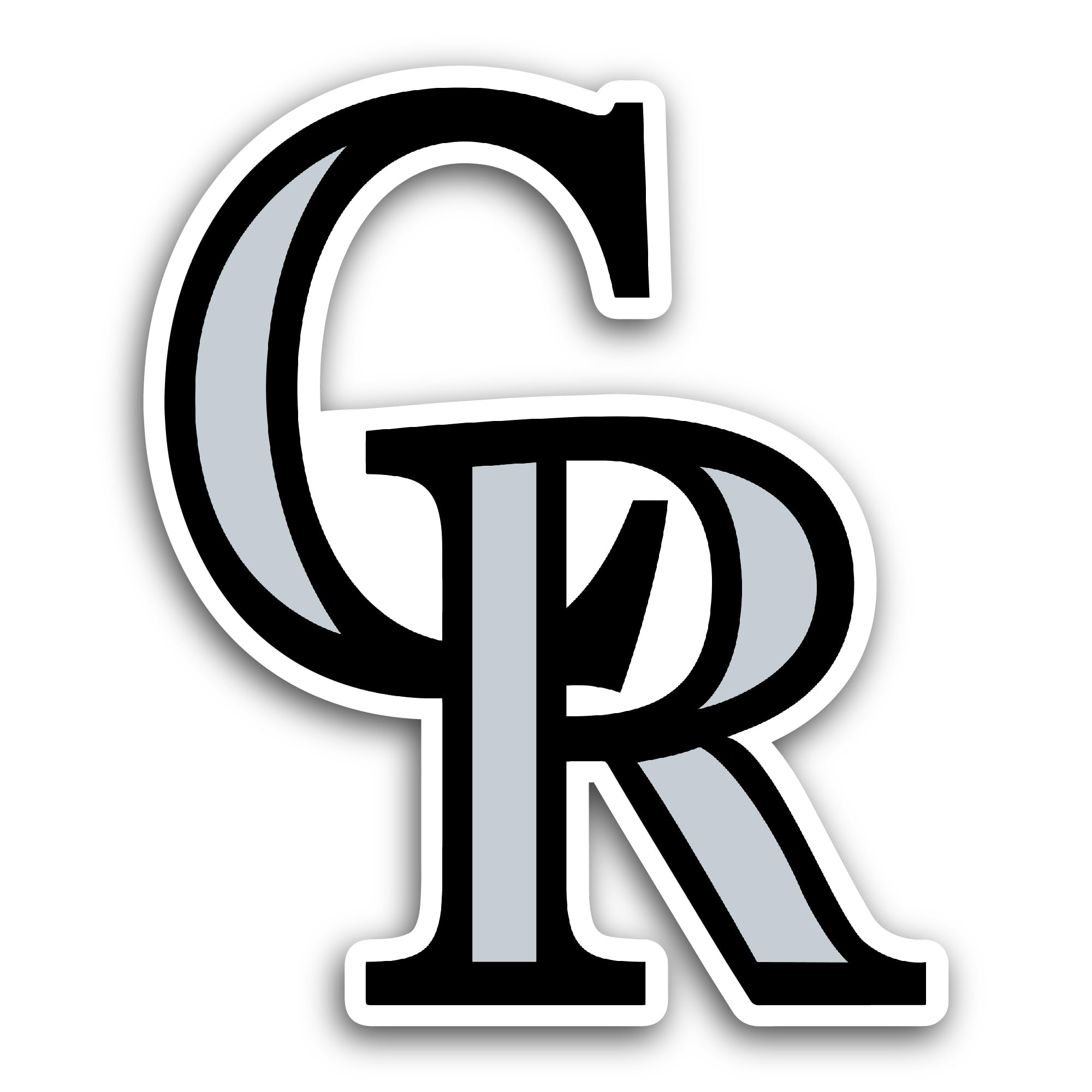 2 (Pieces) 3" and 5" Old Man Strength Sticker, Waterproof Vinyl Decals for Many Purpose Like Cars, T