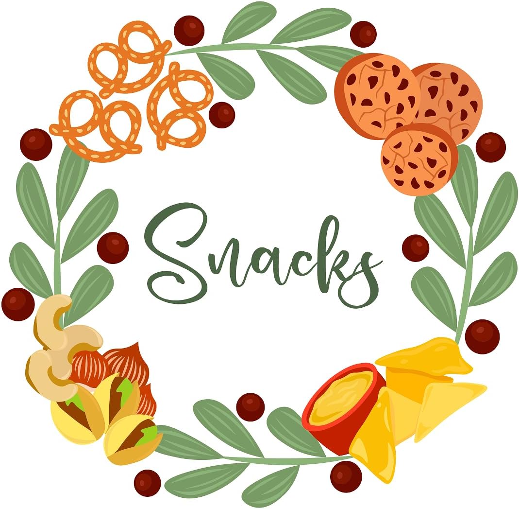 Inspirational Quote Snacks Biscuits Style Sticker Motivational Sticker Vinyl Decal Motivation Stickers- 5" Vinyl Sticker Waterproof