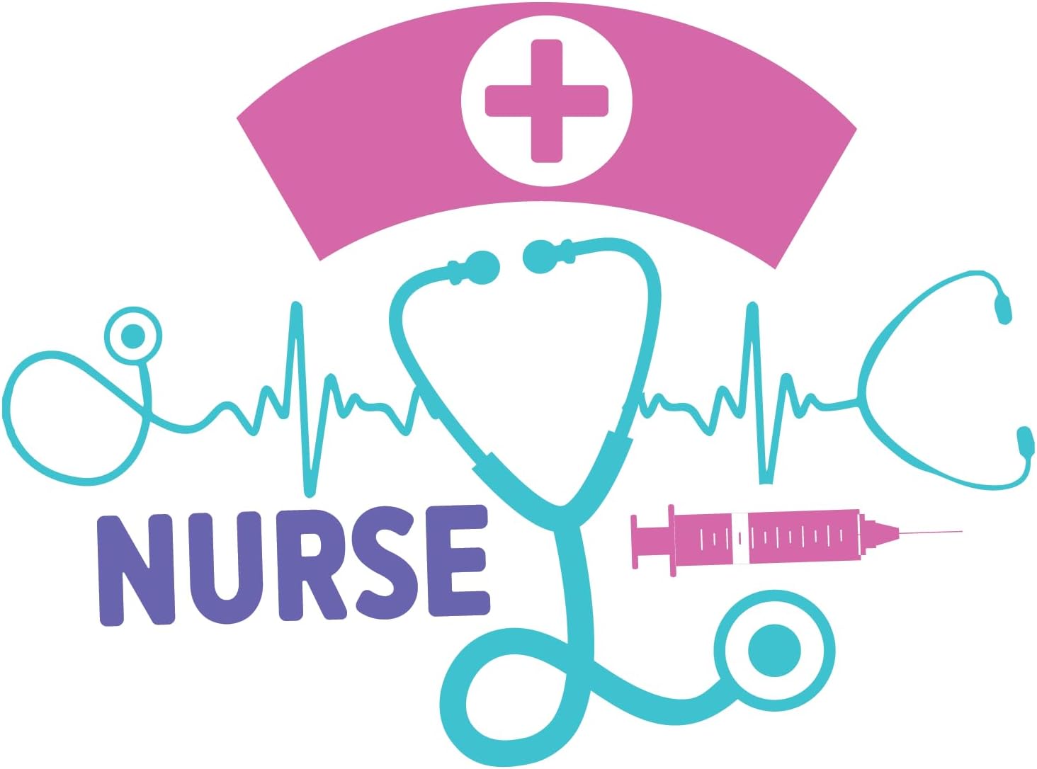 Inspirational Quote "Nurse Unique Sticker" Motivational Sticker Vinyl Decal Motivation Stickers- 5" Vinyl Sticker Waterproof
