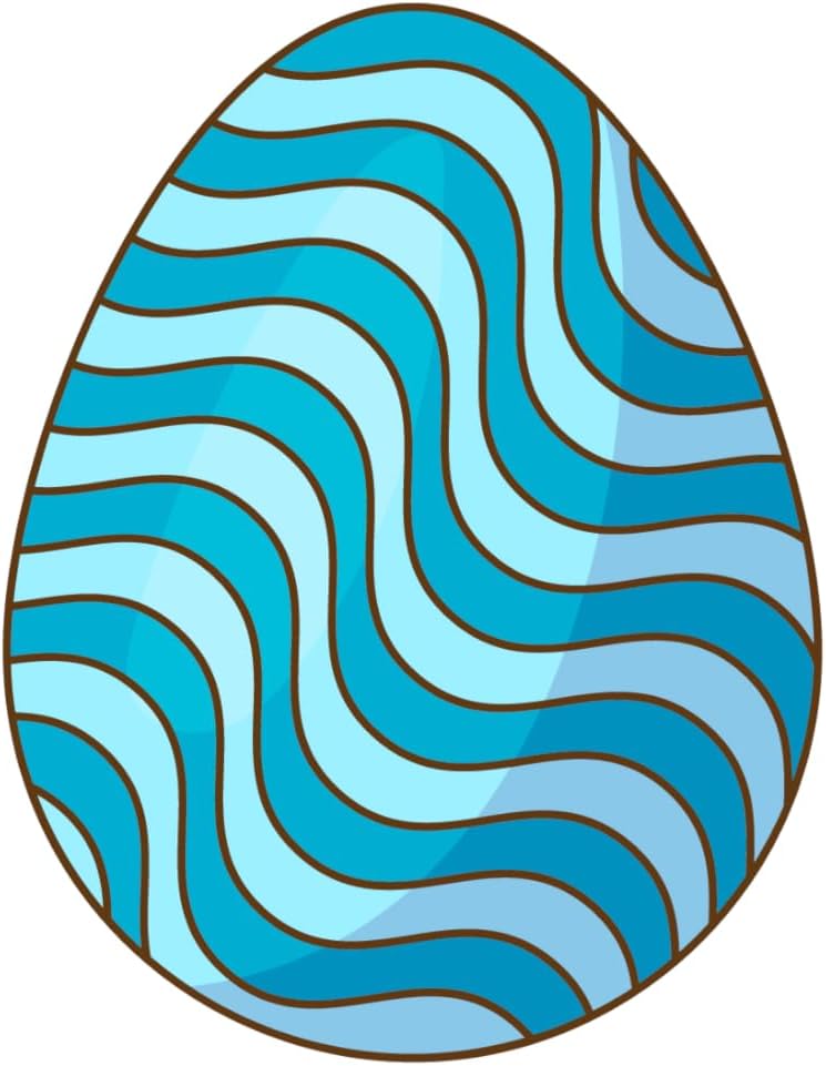 Inspirational Quote "Easter Colorful Egg Beautiful Sticker" Motivational Sticker Vinyl Decal Motivation Stickers- 5" Vinyl Sticker Waterproof