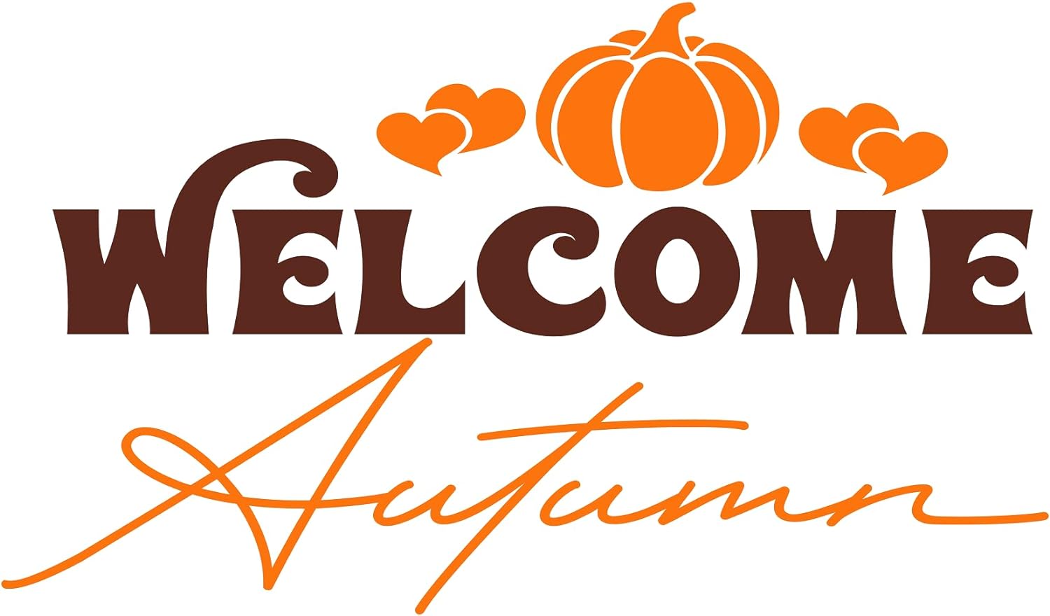 Inspirational Quote Welcome Autumn Motivational Sticker Vinyl Decal Motivation Stickers- 5" Vinyl Sticker Waterproof