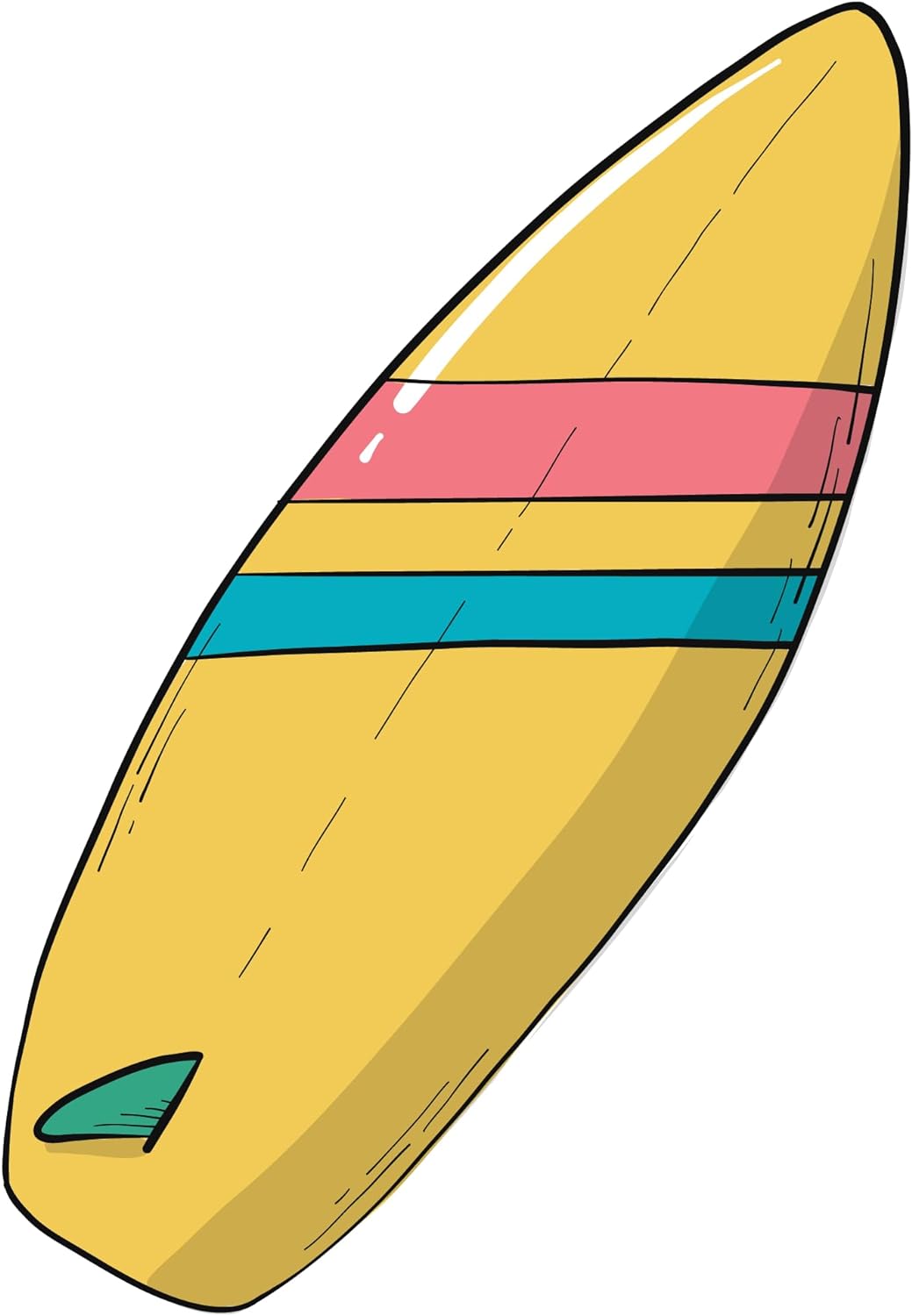 Inspirational Quote "Suferboard" Motivational Sticker Vinyl Decal Motivation Stickers- 5" Vinyl Sticker Waterproof