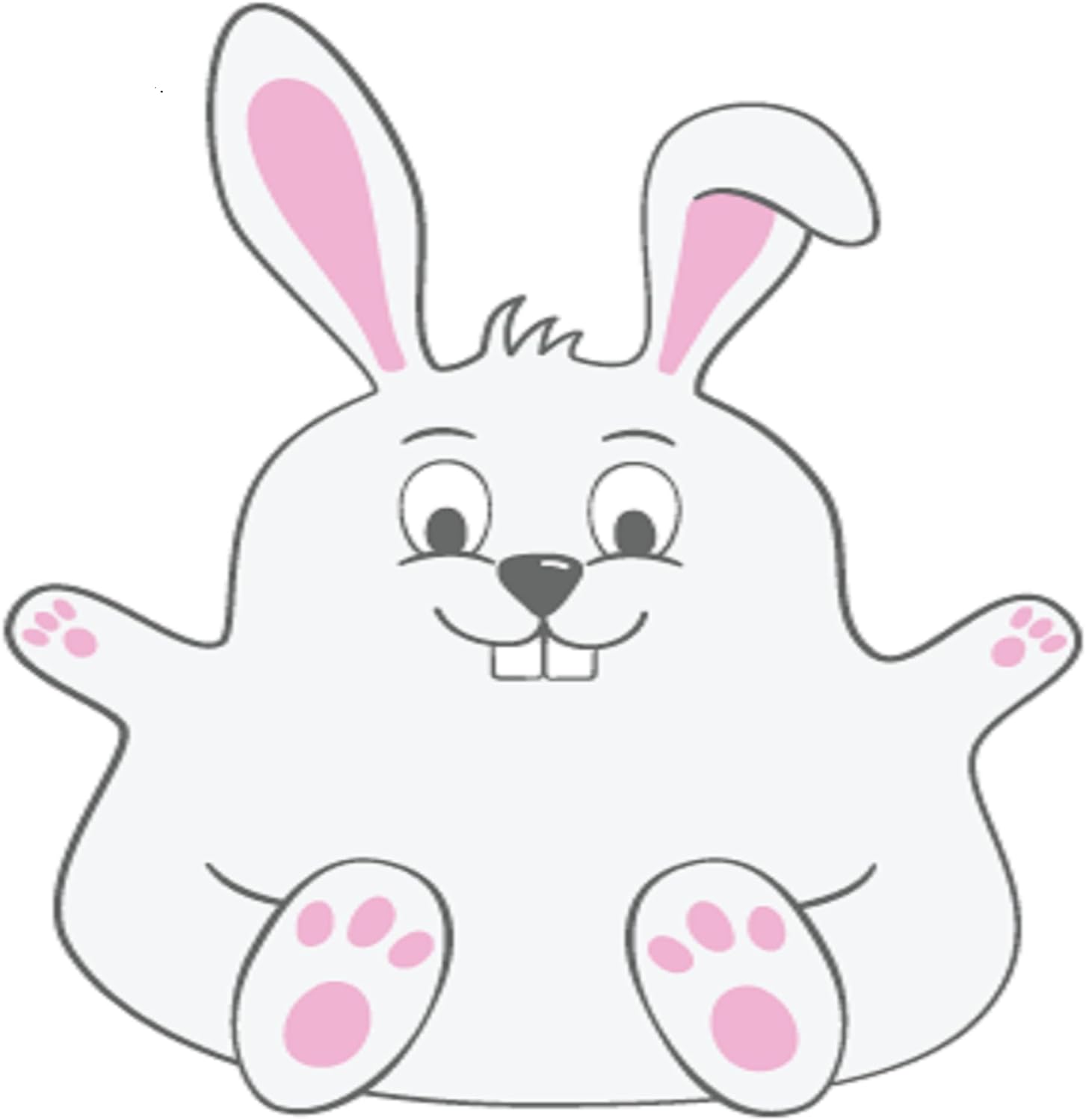 Inspirational Quote "Easter Bunny" Motivational Sticker Vinyl Decal Motivation Stickers- 5" Vinyl Sticker Waterproof
