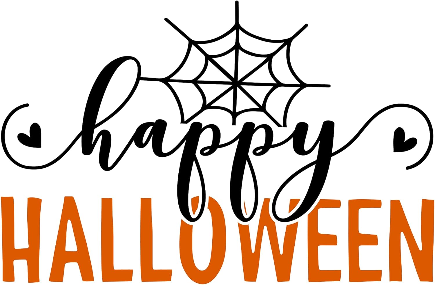 Inspirational Quote Happy Halloween, Pretty Gift Sticker Motivational Sticker Vinyl Decal Motivation Stickers- 5" Vinyl Sticker Waterproof
