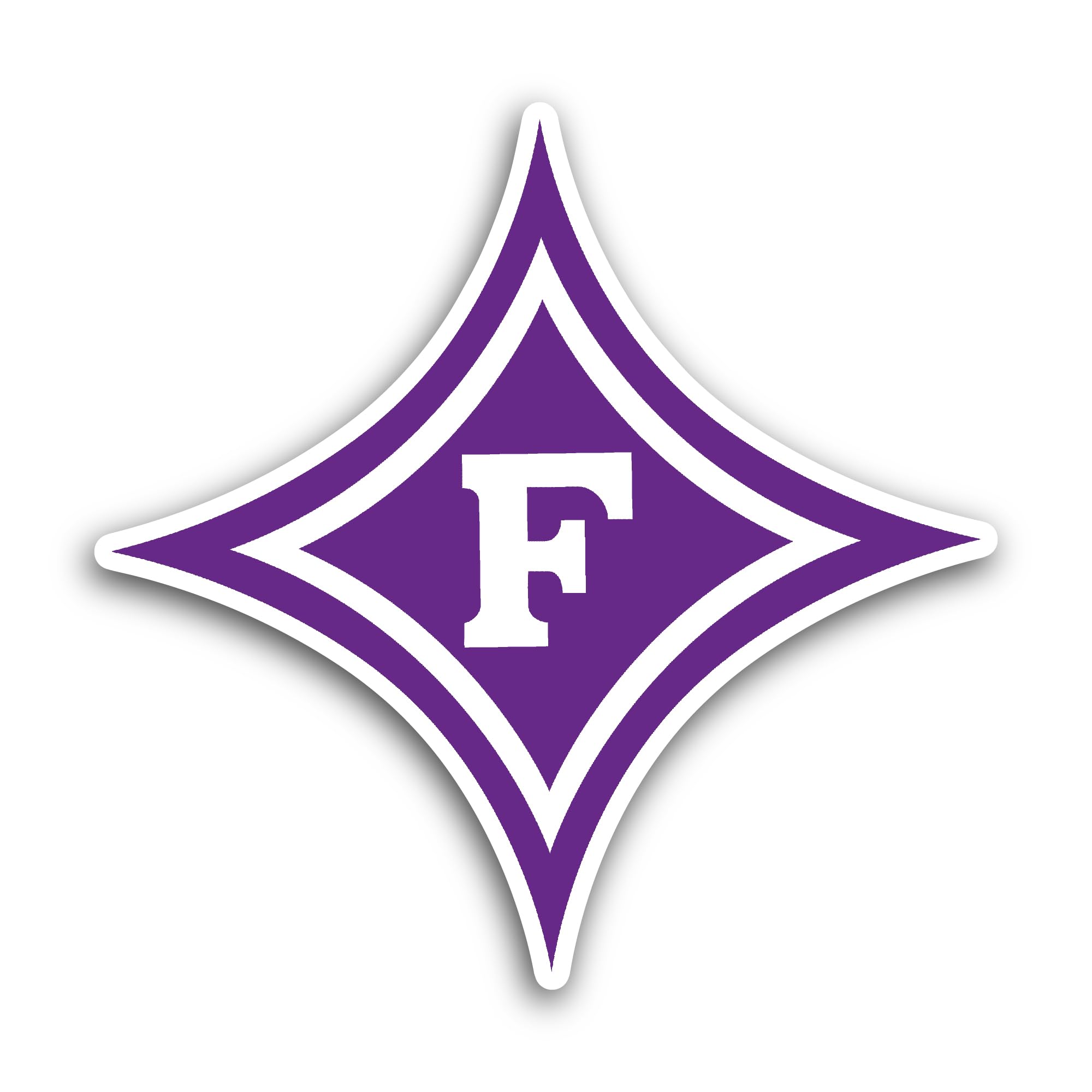 2 (Pieces) 3" and 5" Furman P@ladins Sticker, Waterproof Vinyl Decals for Many Purpose Like Cars, Tr