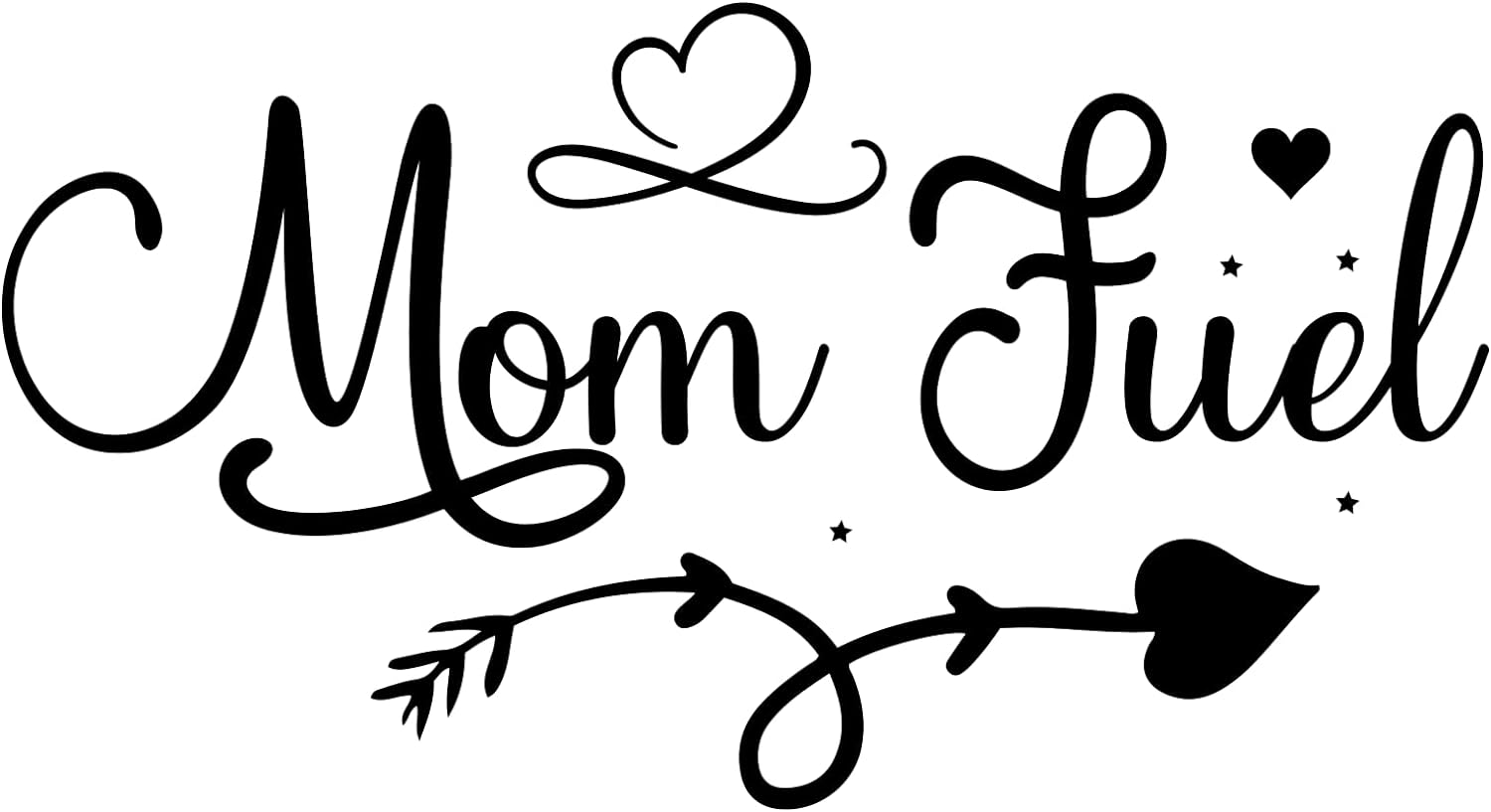 Inspirational Quote "mom Fuel" Motivational Sticker Vinyl Decal Motivation Stickers- 5" Vinyl Sticker Waterproof