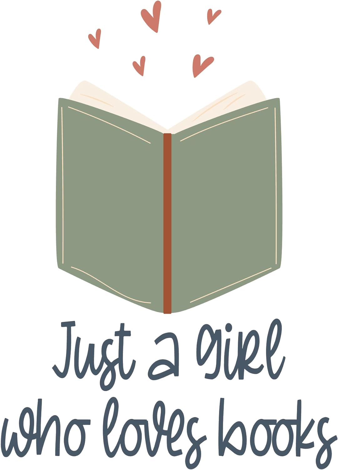 Inspirational Quote Just A Like Who Loves Books Motivational Sticker Vinyl Decal Motivation Stickers- 5" Vinyl Sticker Waterproof