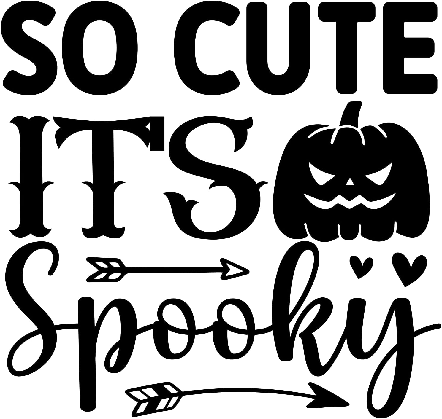 Inspirational Quote So Cute Its Spooky Motivational Sticker Vinyl Decal Motivation Stickers- 5" Vinyl Sticker Waterproof