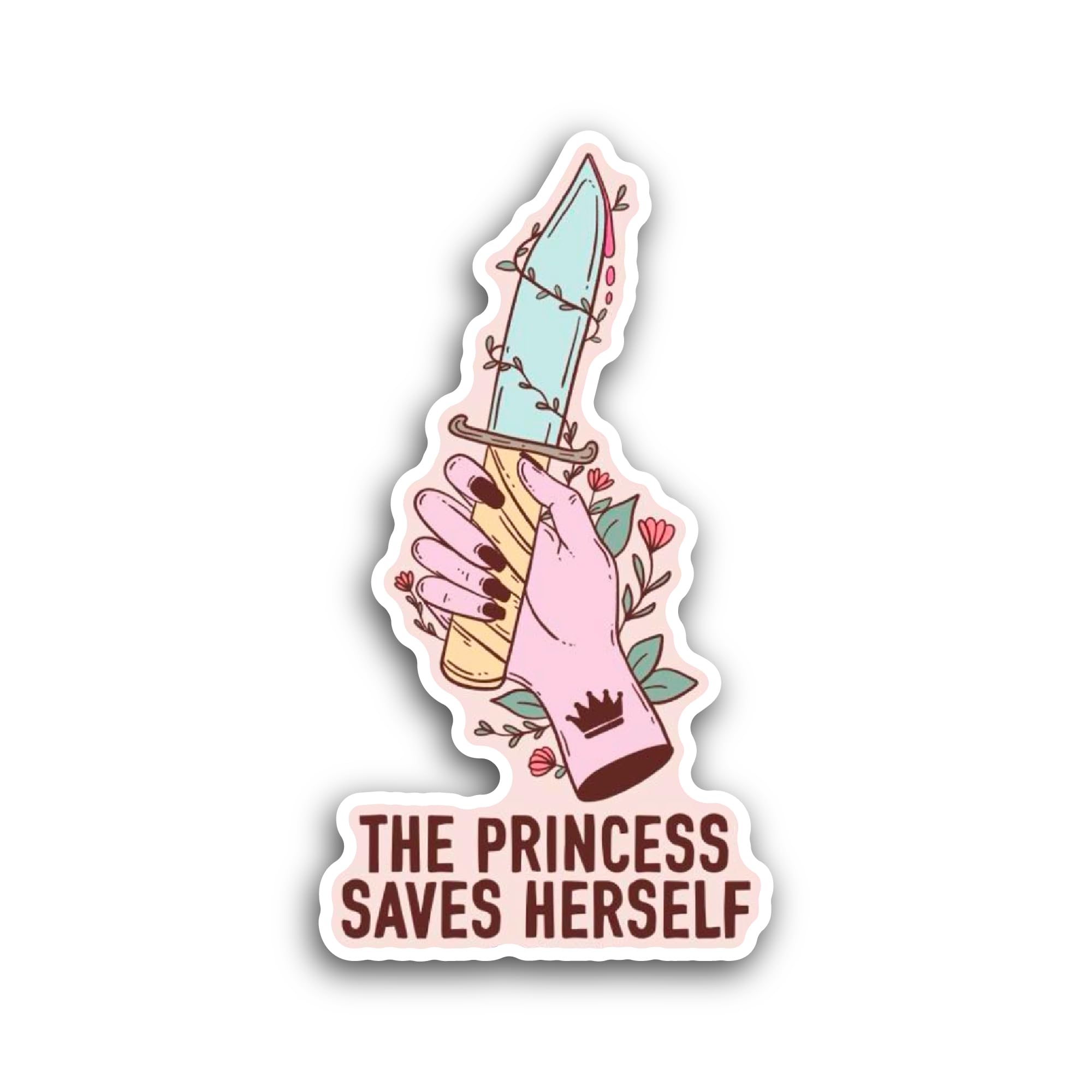 2 (Pieces) 3" and 5" Sacred Heart Sticker, Waterproof Vinyl Decals for Many Purpose Like Cars, Truck