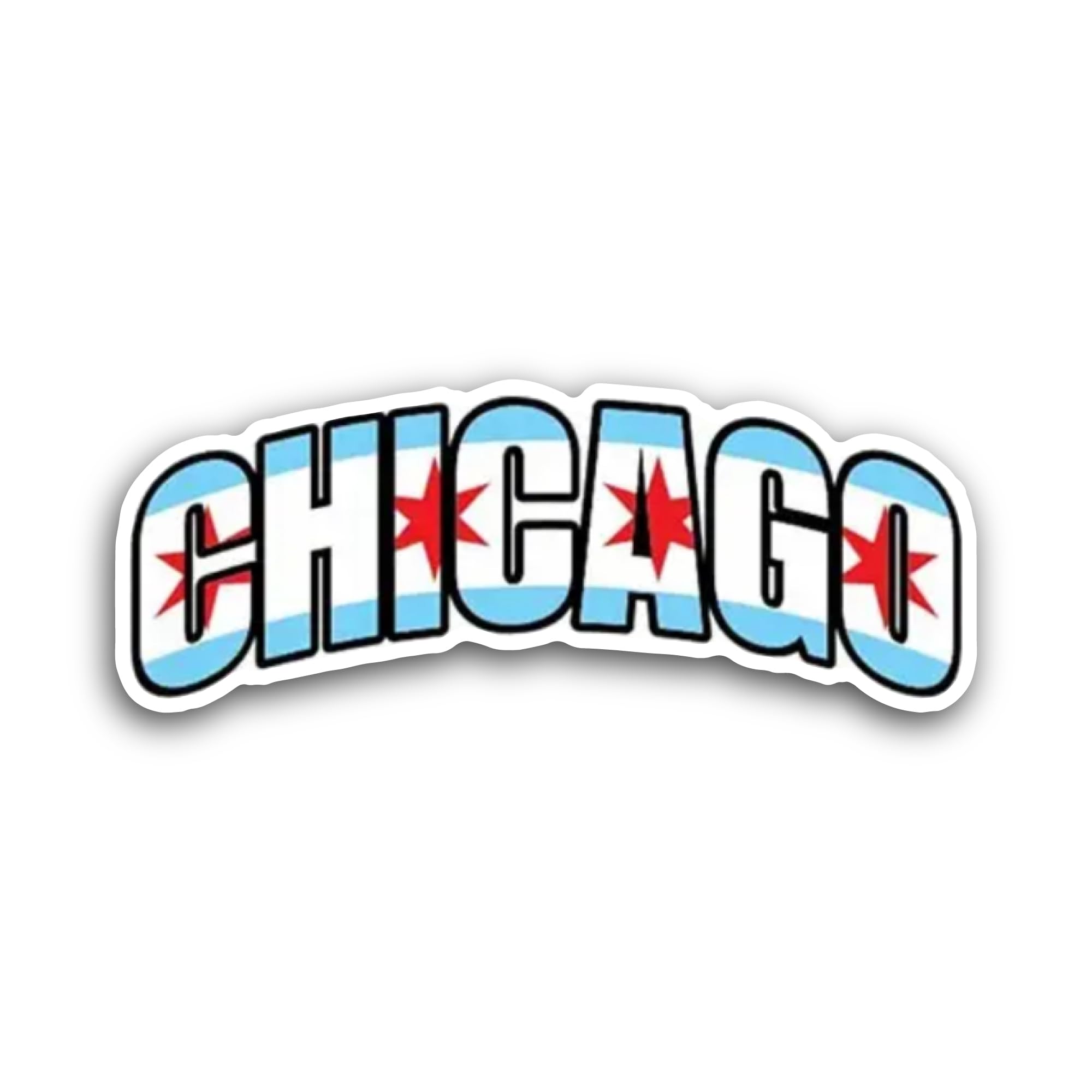 2 (Pieces) 3" and 5" Scarf Up Sticker, Waterproof Vinyl Decals for Many Purpose Like Cars, Trucks, L