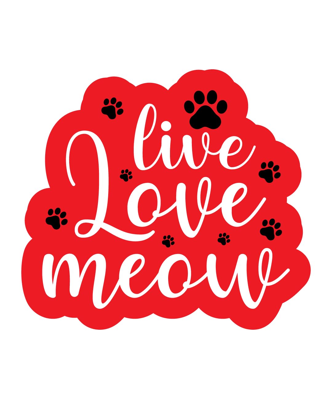 2 (Pieces) 3" and 5" Stickers n Decals Skull with Cute Cat - Motivational Sticker Vinyl Decal Sticke