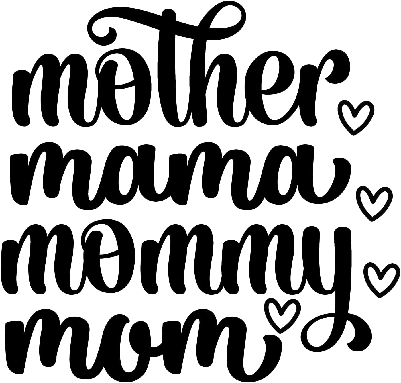 Inspirational Quote "Mother Mama Mommy mom" Motivational Sticker Vinyl Decal Motivation Stickers- 5" Vinyl Sticker Waterproof