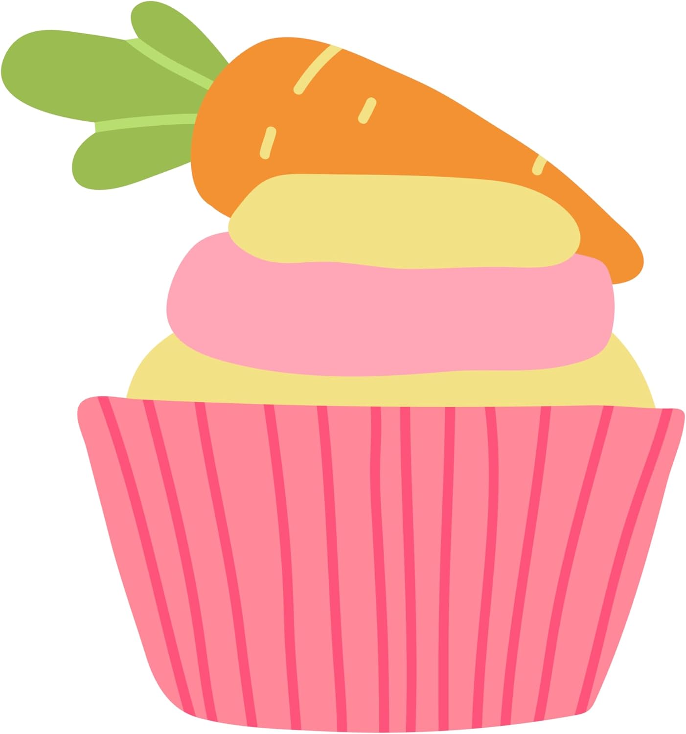 Inspirational Quote "Carrot Cake Sticker" Motivational Sticker Vinyl Decal Motivation Stickers- 5" Vinyl Sticker Waterproof