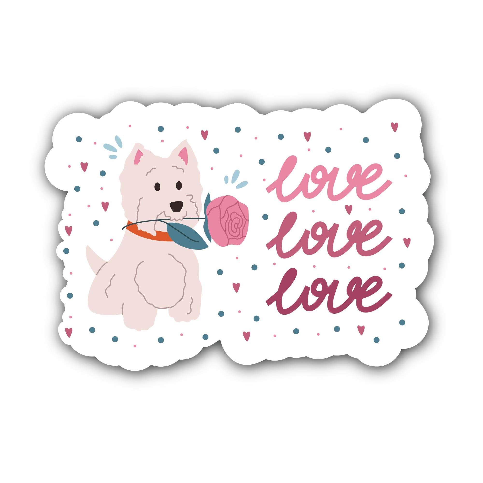 We were Born to be Real not to be Perfect- 5" Vinyl Sticker Waterproof
