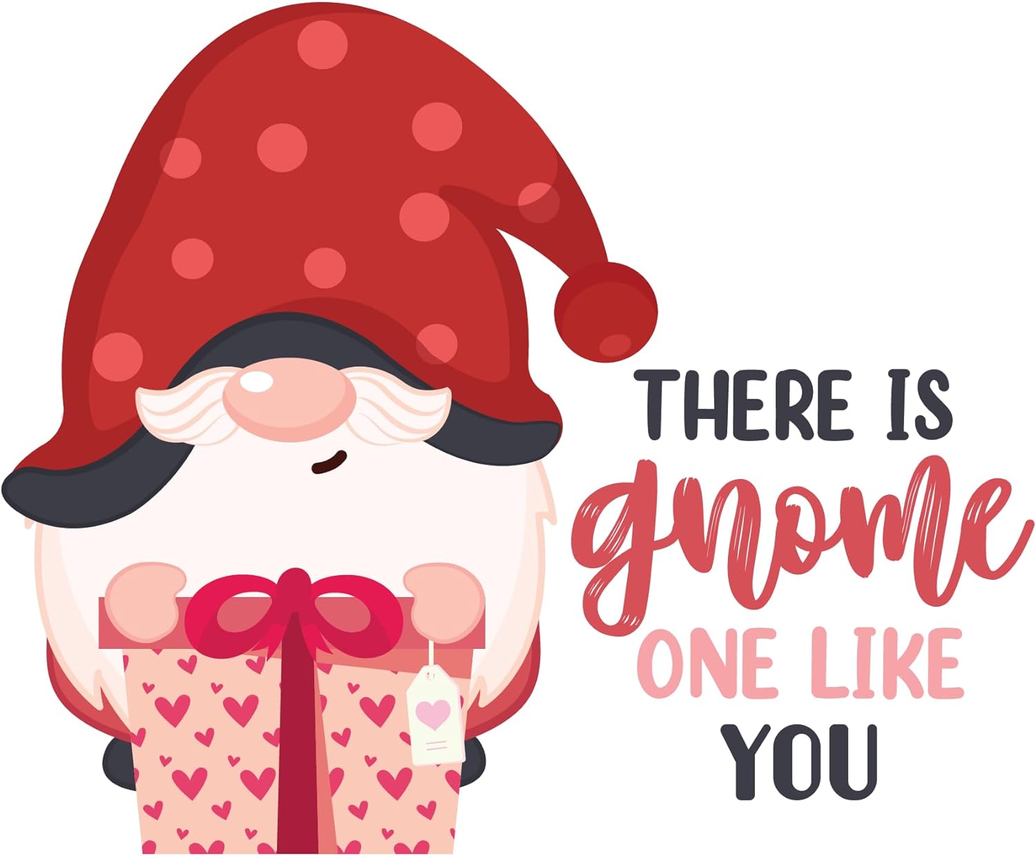 Inspirational Quote There This Gnome On Like You Motivational Sticker Vinyl Decal Motivation Stickers- 5" Vinyl Sticker Waterproof