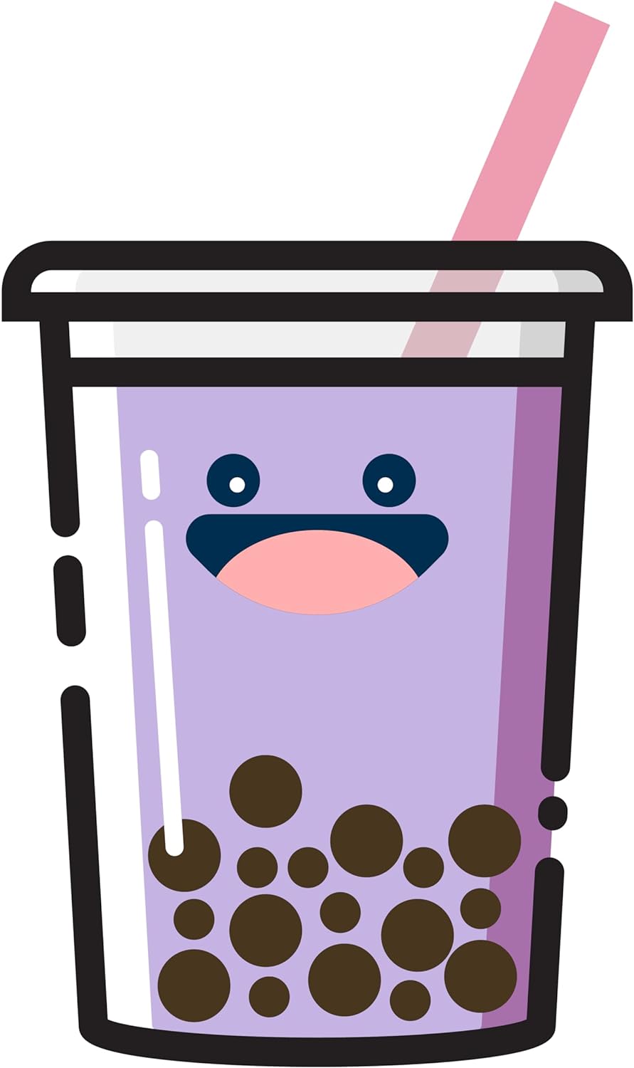 Inspirational Quote Boba Bubble Sticker Motivational Sticker Vinyl Decal Motivation Stickers- 5" Vinyl Sticker Waterproof