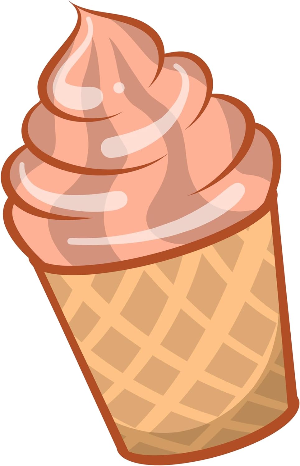 Inspirational Quote Ice Cream Cones Motivational Sticker Vinyl Decal Motivation Stickers- 5" Vinyl Sticker Waterproof