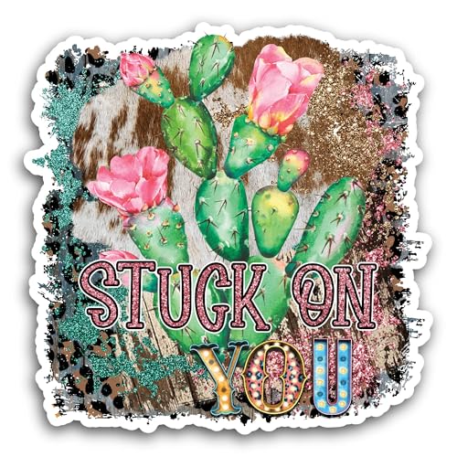 2 (Pieces) 3" and 5" Stuck On Sticker, Waterproof Vinyl Decals for Many Purpose Like Cars, Trucks, L