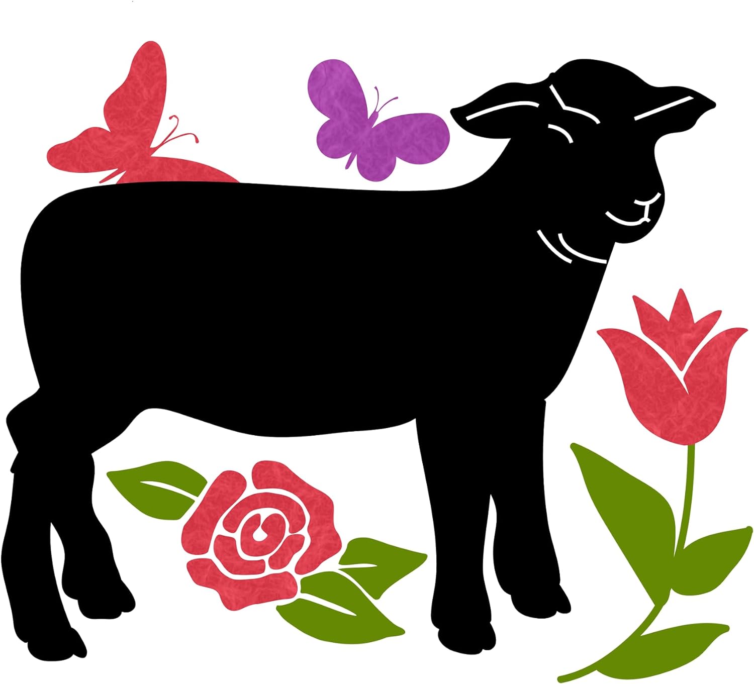 Inspirational Quote "Black Lamb" Motivational Sticker Vinyl Decal Motivation Stickers- 5" Vinyl Sticker Waterproof