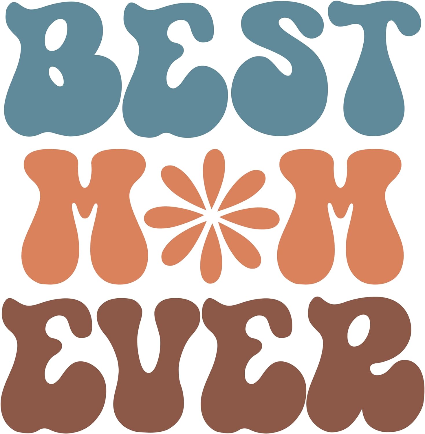 Inspirational Quote "Best Mom Ever, Family Sticker" Motivational Sticker Vinyl Decal Motivation Stickers- 5" Vinyl Sticker Waterproof