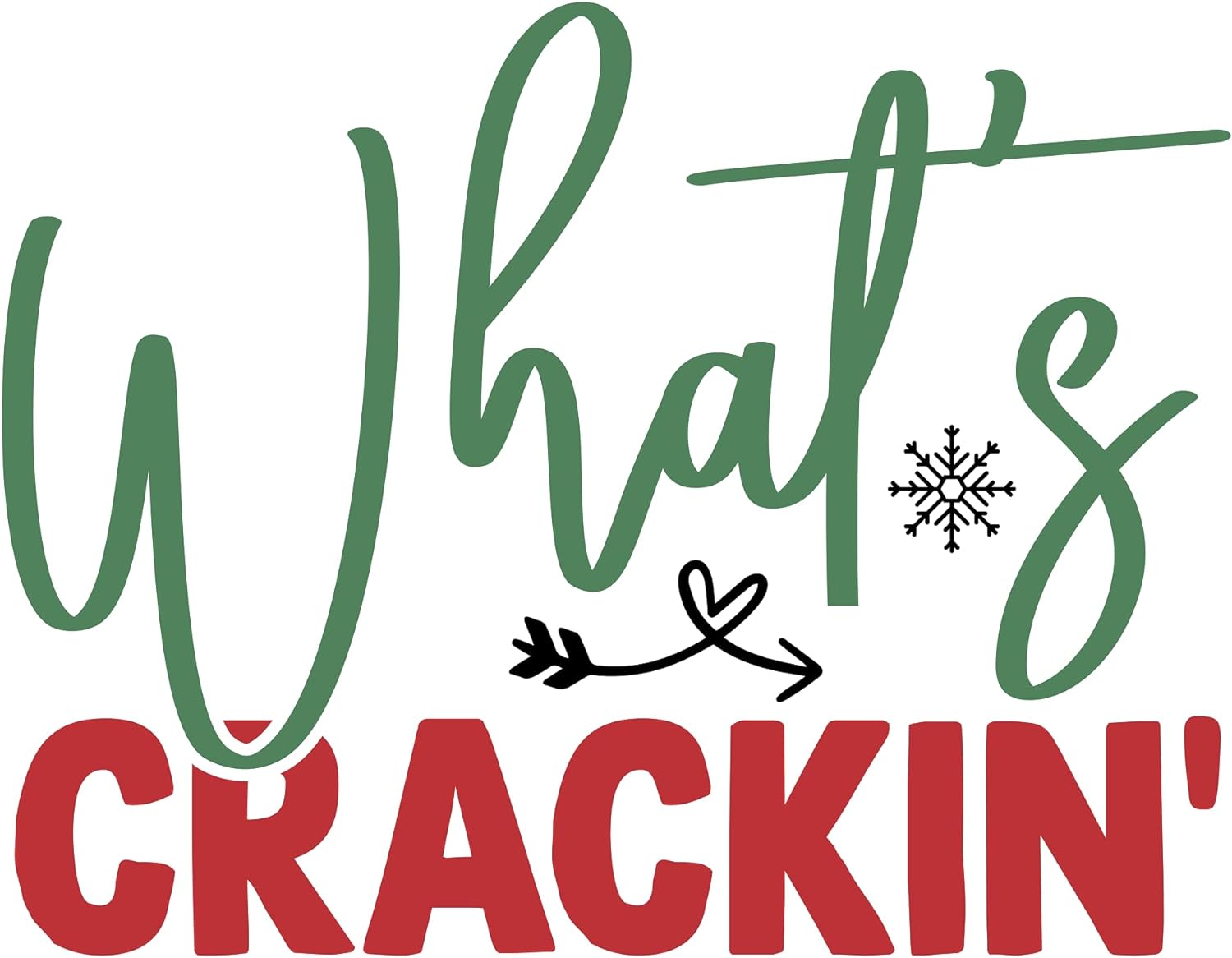 Inspirational Quote What's Cracking Motivational Sticker Vinyl Decal Motivation Stickers- 5" Vinyl Sticker Waterproof