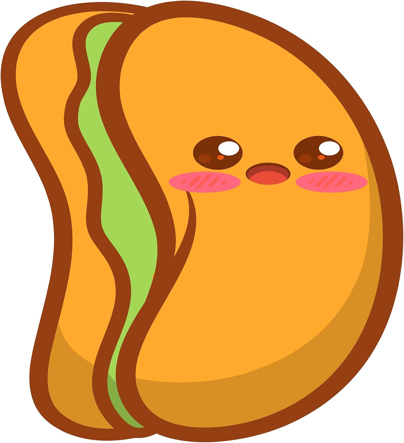 Inspirational Quote Cute Hot Dog Motivational Sticker Vinyl Decal Motivation Stickers- 5" Vinyl Sticker Waterproof