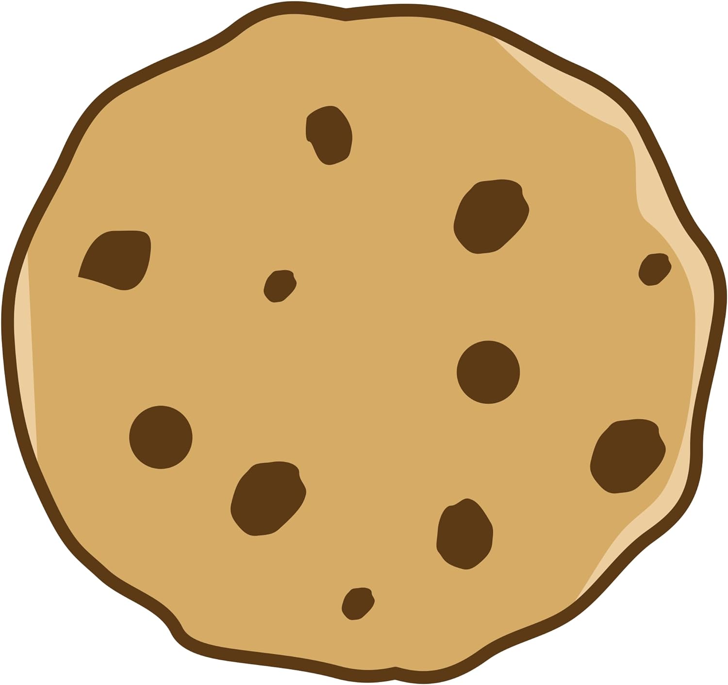 Inspirational Quote Vanilla Chocolate Chip Cookie Motivational Sticker Vinyl Decal Motivation Stickers- 5" Vinyl Sticker Waterproof