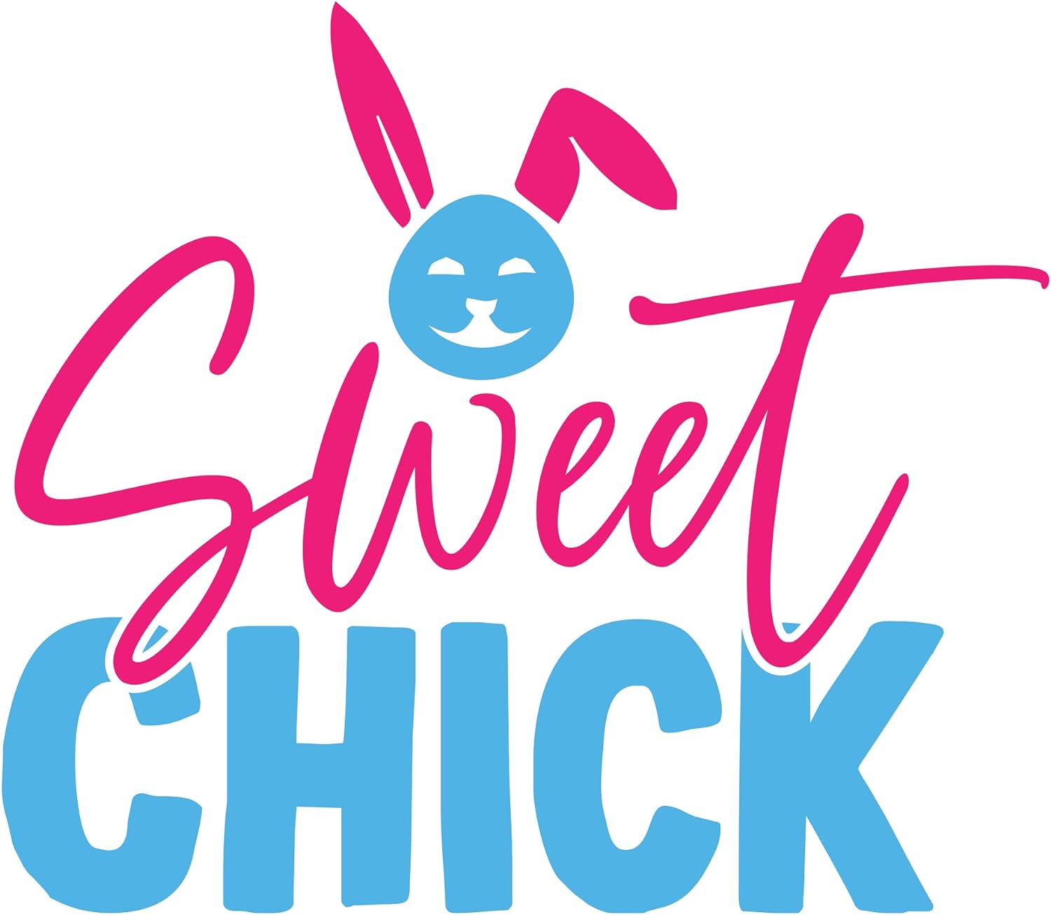 Inspirational Quote "Sweet Chick" Motivational Sticker Vinyl Decal Motivation Stickers- 5" Vinyl Sticker Waterproof