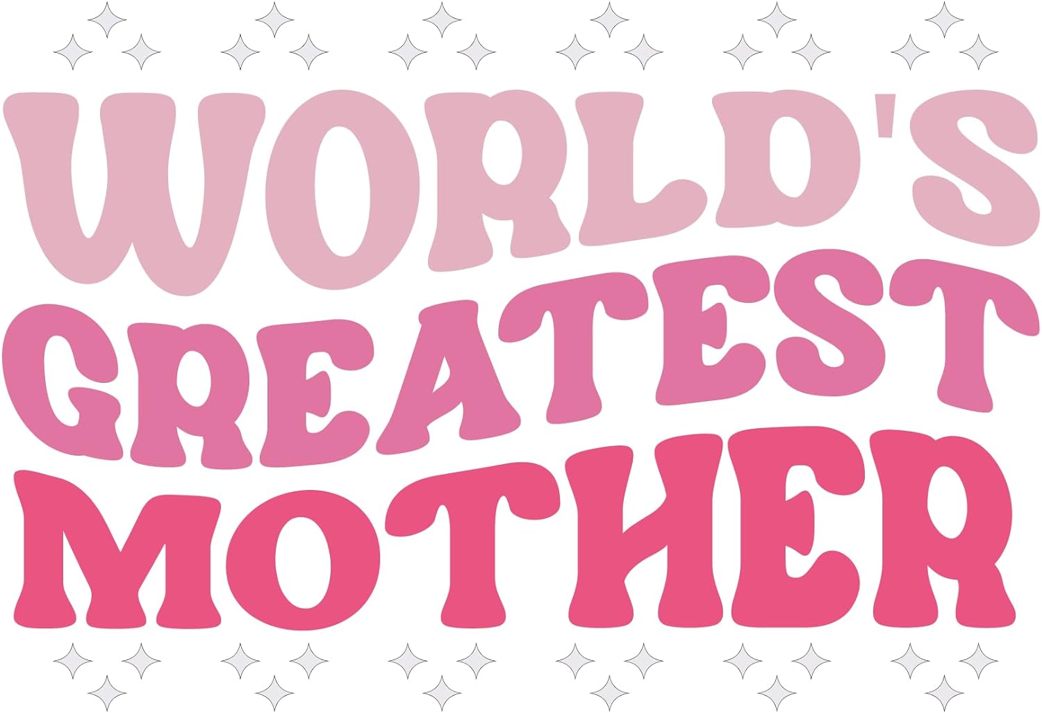 Inspirational Quote "World's Greatest Mother, Sticker" Motivational Sticker Vinyl Decal Motivation Stickers- 5" Vinyl Sticker Waterproof