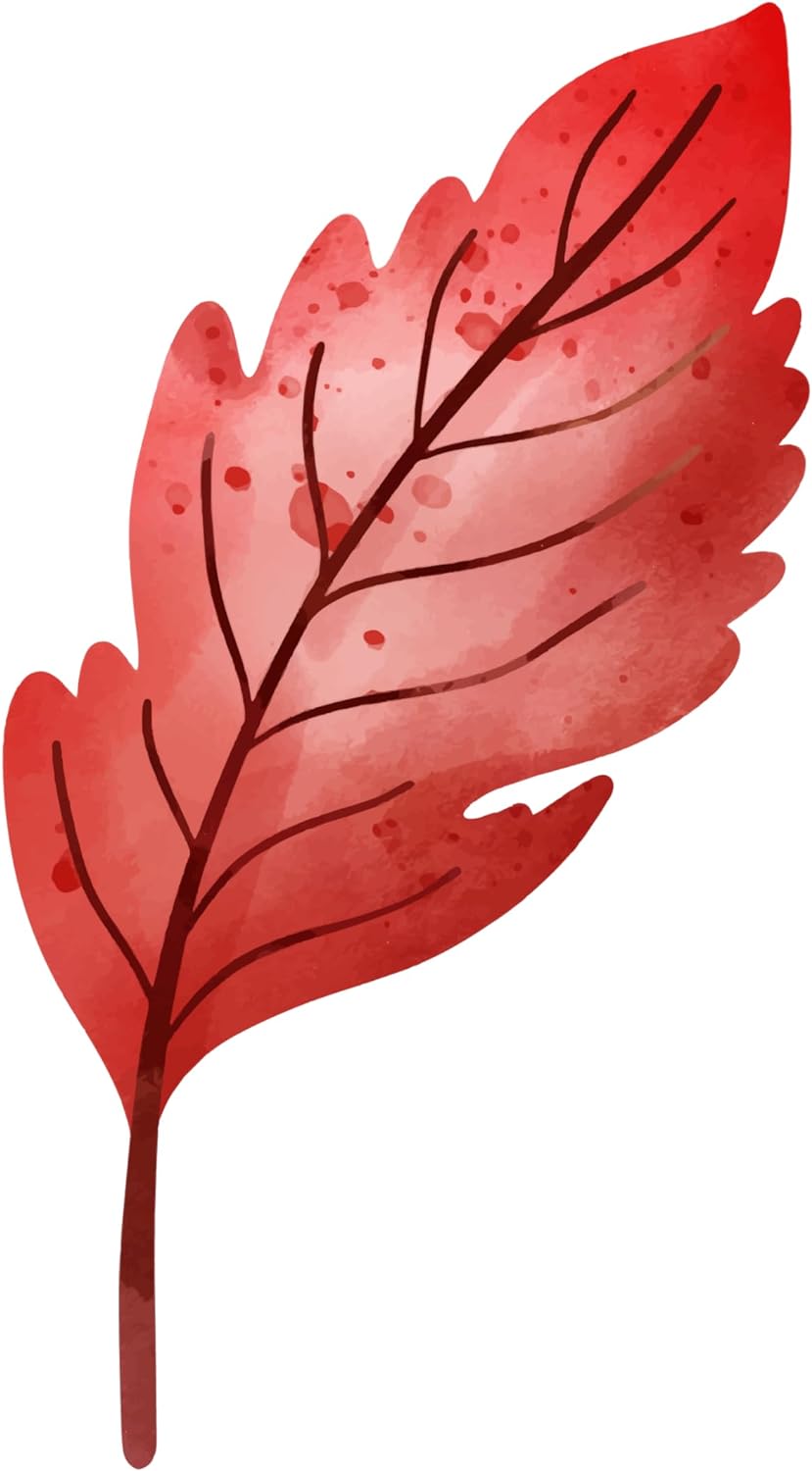 Inspirational Quote Red Leaf Motivational Sticker Vinyl Decal Motivation Stickers- 5" Vinyl Sticker Waterproof