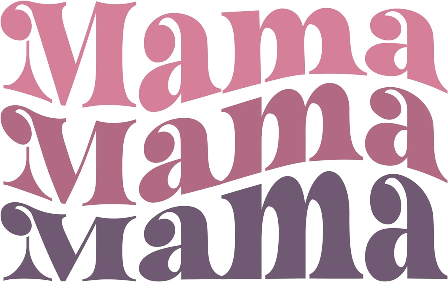 Inspirational Quote "Mama Mama Mama" Motivational Sticker Vinyl Decal Motivation Stickers- 5" Vinyl Sticker Waterproof