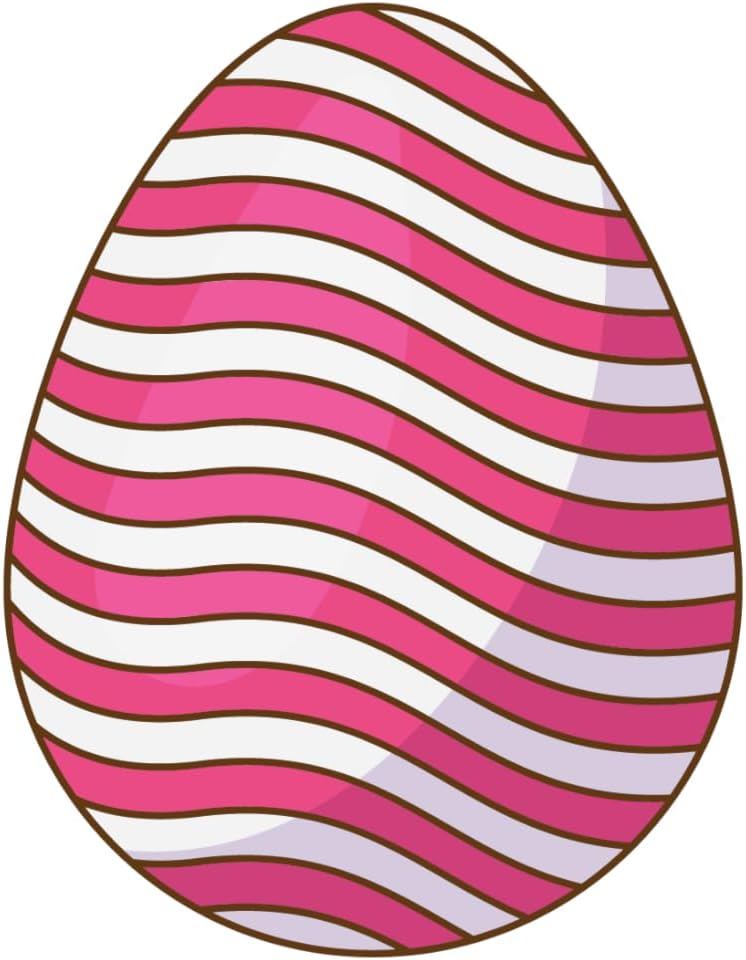 Inspirational Quote "Happy Easter Colorful Egg" Motivational Sticker Vinyl Decal Motivation Stickers- 5" Vinyl Sticker Waterproof