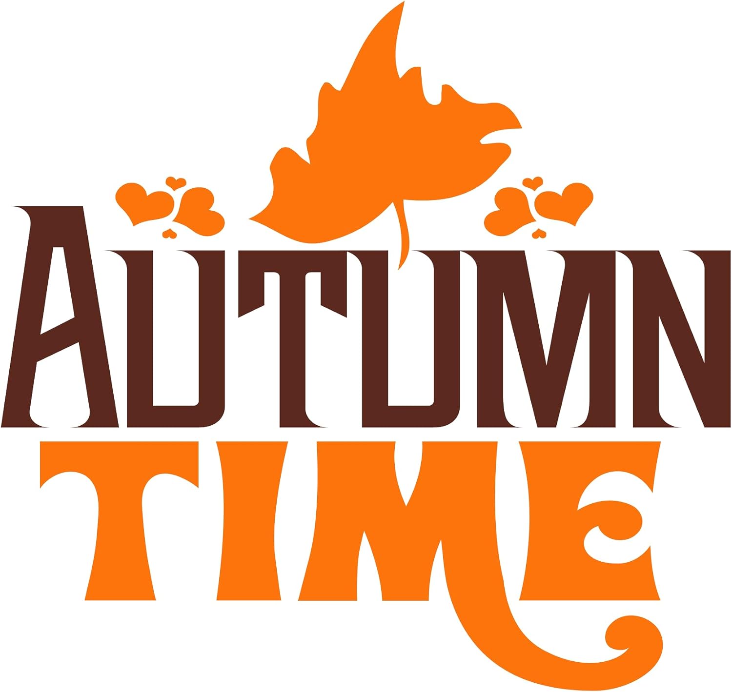 Inspirational Quote Autumn Time Motivational Sticker Vinyl Decal Motivation Stickers- 5" Vinyl Sticker Waterproof