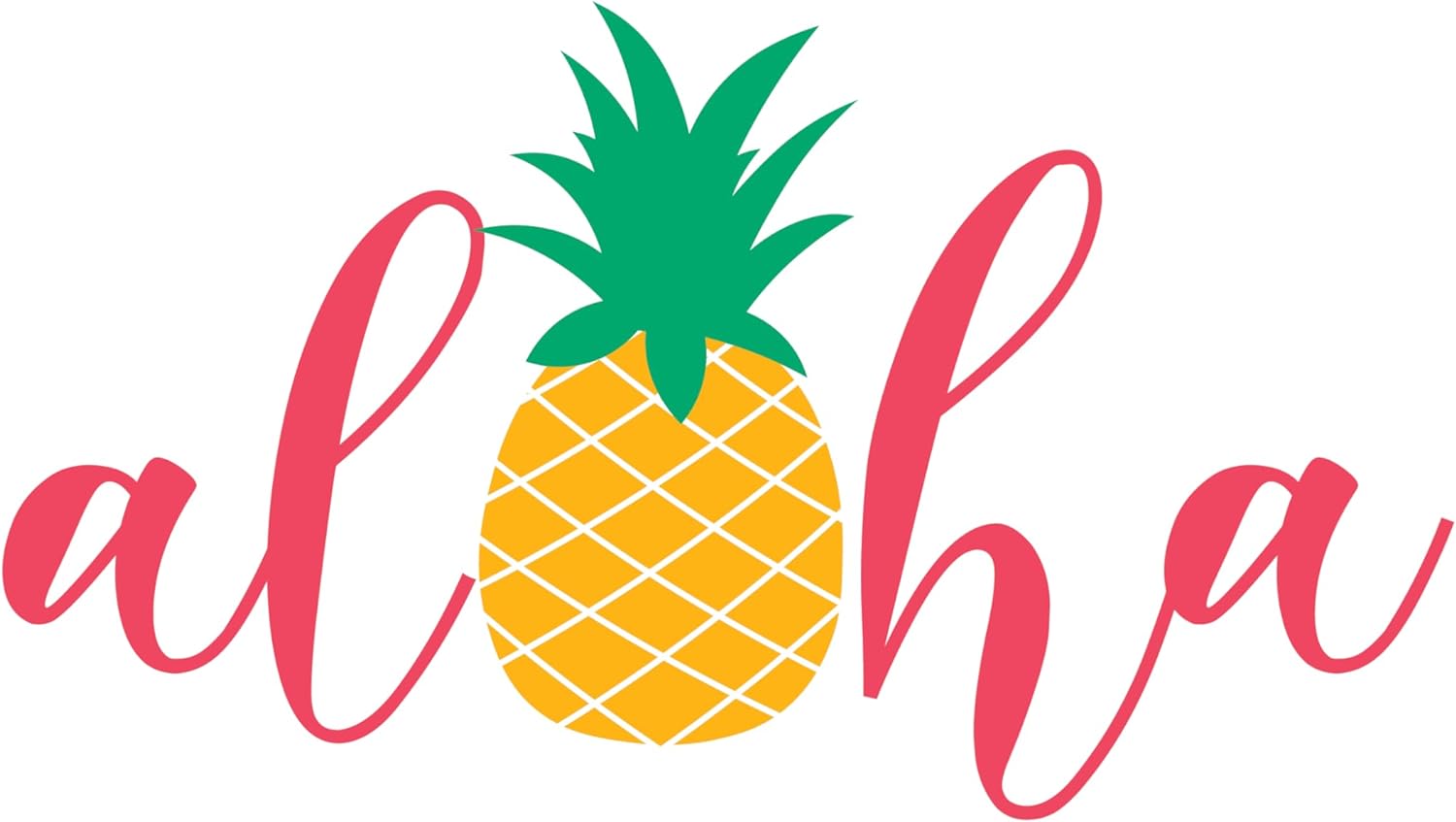 Inspirational Quote "Aloha" Motivational Sticker Vinyl Decal Motivation Stickers- 5" Vinyl Sticker Waterproof