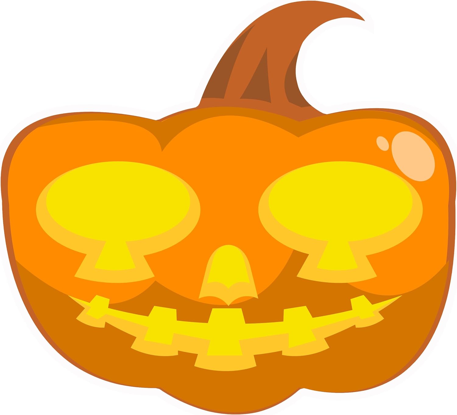 Inspirational Quote Halloween Pumpkin Sticker- Motivational Sticker Vinyl Decal Motivation Stickers- 5" Vinyl Sticker Waterproof