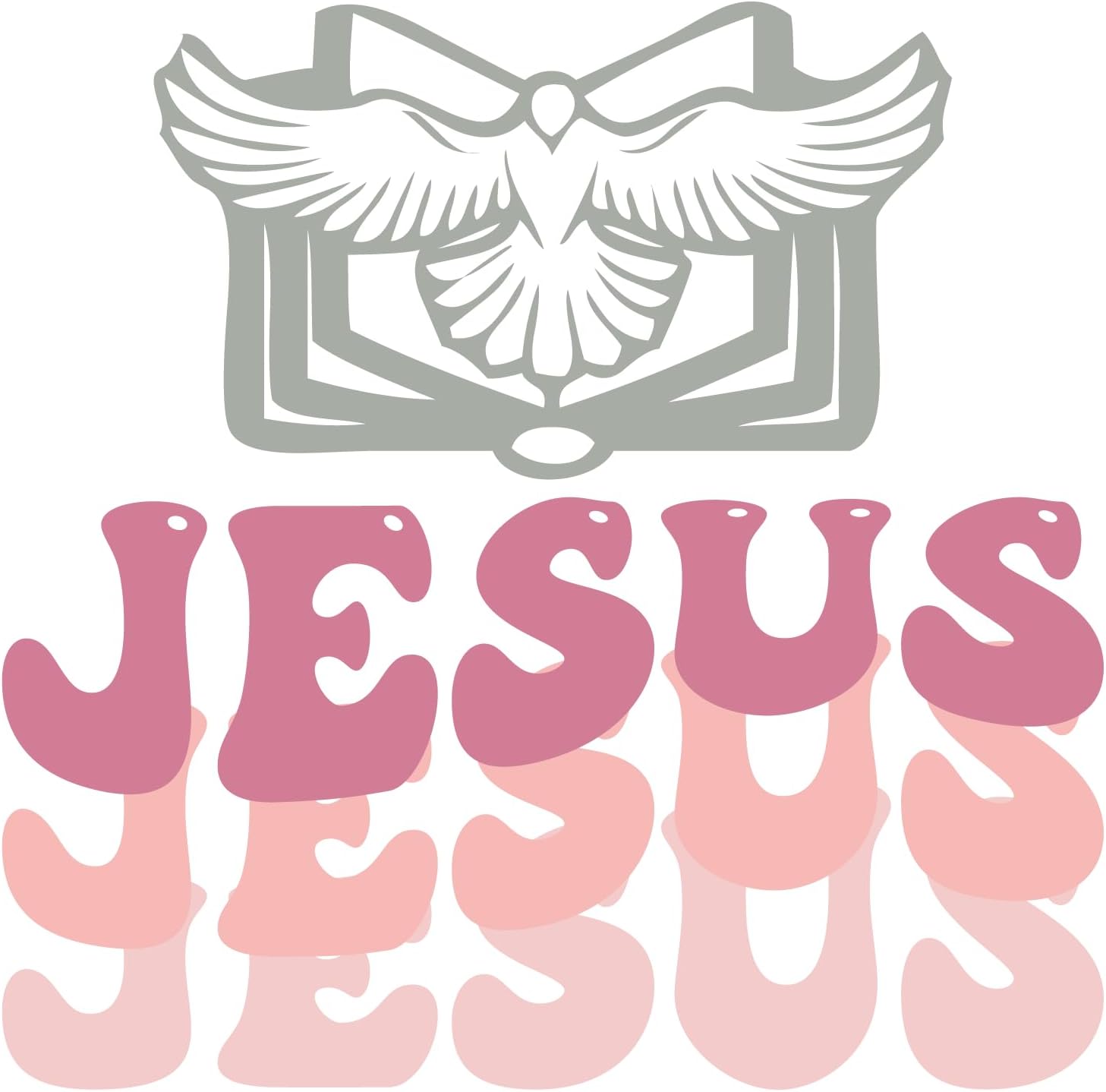 Inspirational Quote "Jesus, Sticker Gift" Motivational Sticker Vinyl Decal Motivation Stickers- 5" Vinyl Sticker Waterproof