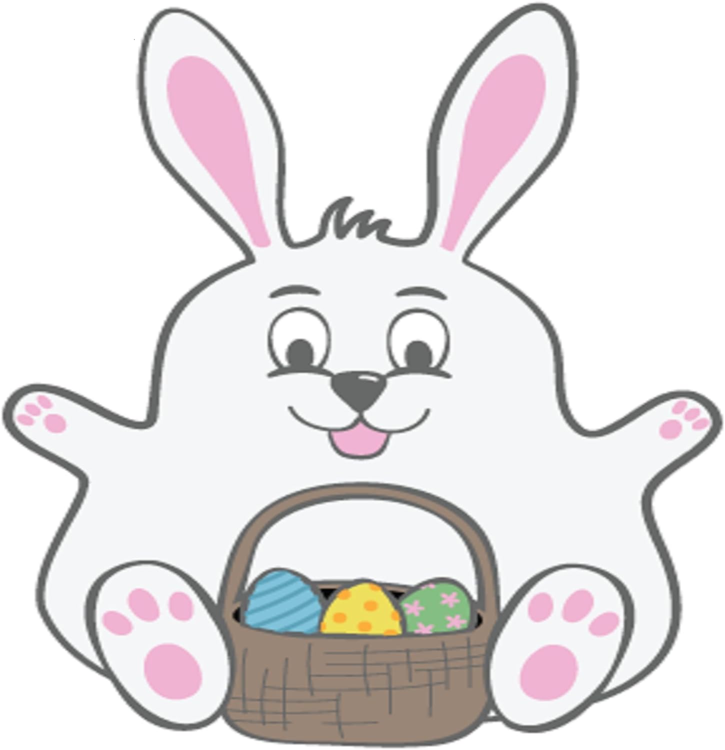 Inspirational Quote "Easter Bunny" Motivational Sticker Vinyl Decal Motivation Stickers- 5" Vinyl Sticker Waterproof