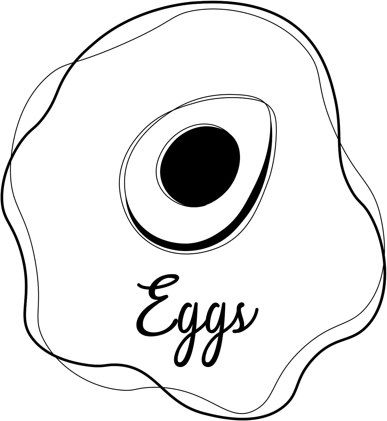 Inspirational Quote Eggs Motivational Sticker Vinyl Decal Motivation Stickers- 5" Vinyl Sticker Waterproof