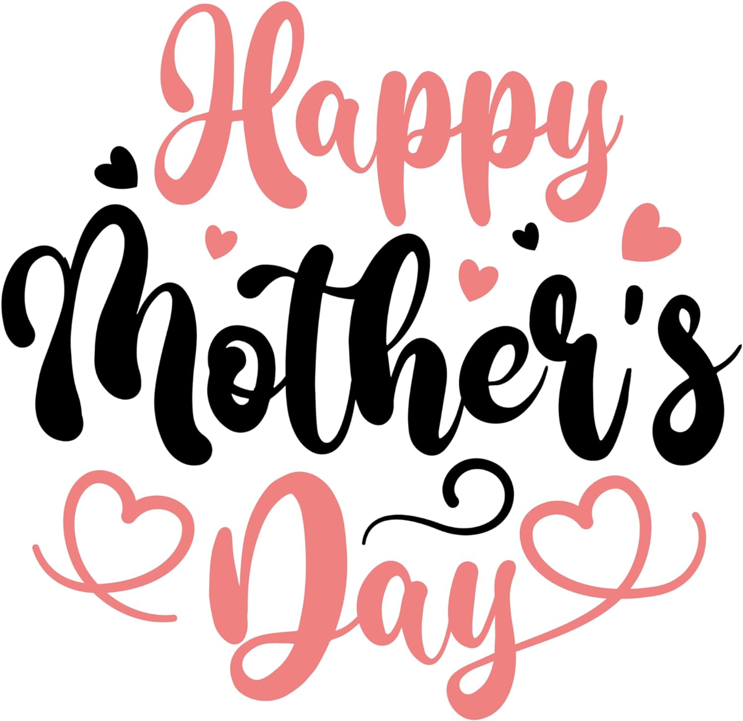 Inspirational Quote "Happy Mothers Day-" Motivational Sticker Vinyl Decal Motivation Stickers- 5" Vinyl Sticker Waterproof