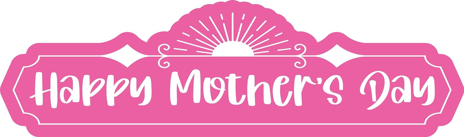 Inspirational Quote "Happy Mother's Day - Quate Sticker" Motivational Sticker Vinyl Decal Motivation Stickers- 5" Vinyl Sticker Waterproof