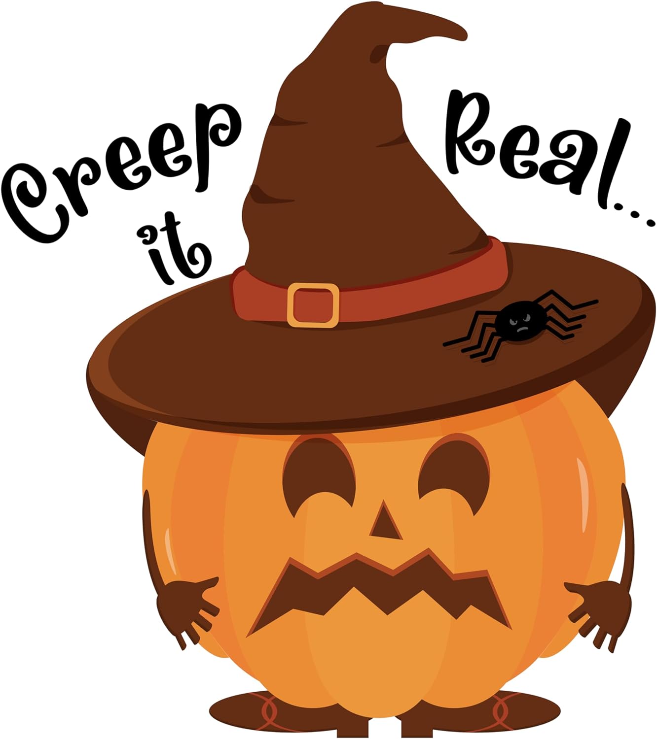 Inspirational Quote Creep Its Real... Sticker Motivational Sticker Vinyl Decal Motivation Stickers- 5" Vinyl Sticker Waterproof