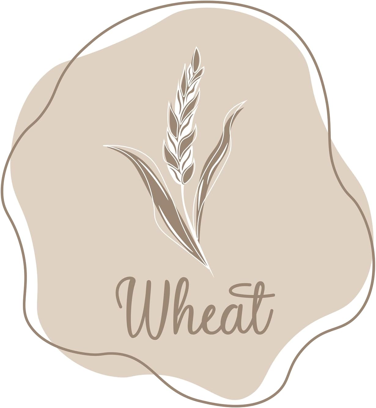 Inspirational Quote Wheat Motivational Sticker Vinyl Decal Motivation Stickers- 5" Vinyl Sticker Waterproof