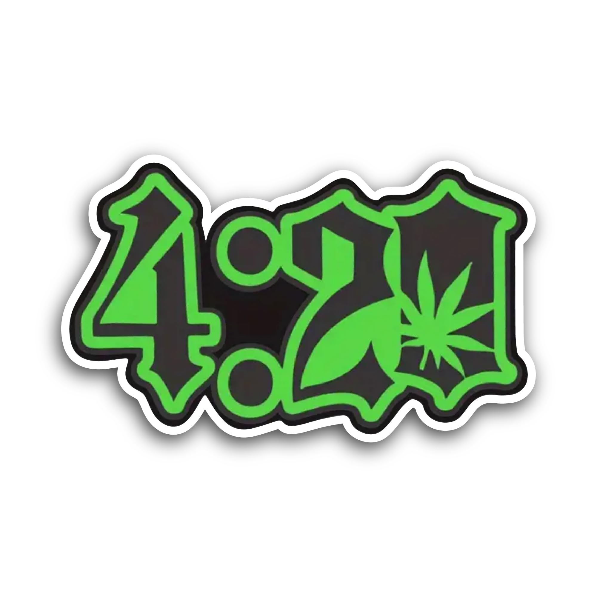 2 (Pieces) 3" and 5" Traditional Cookie icon Sticker, Waterproof Vinyl Decals for Many Purpose Like
