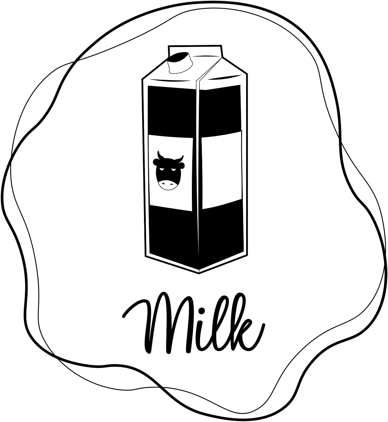 Inspirational Quote Milk Motivational Pretty Sticker - Vinyl Decal Motivation Stickers- 5" Vinyl Sticker Waterproof