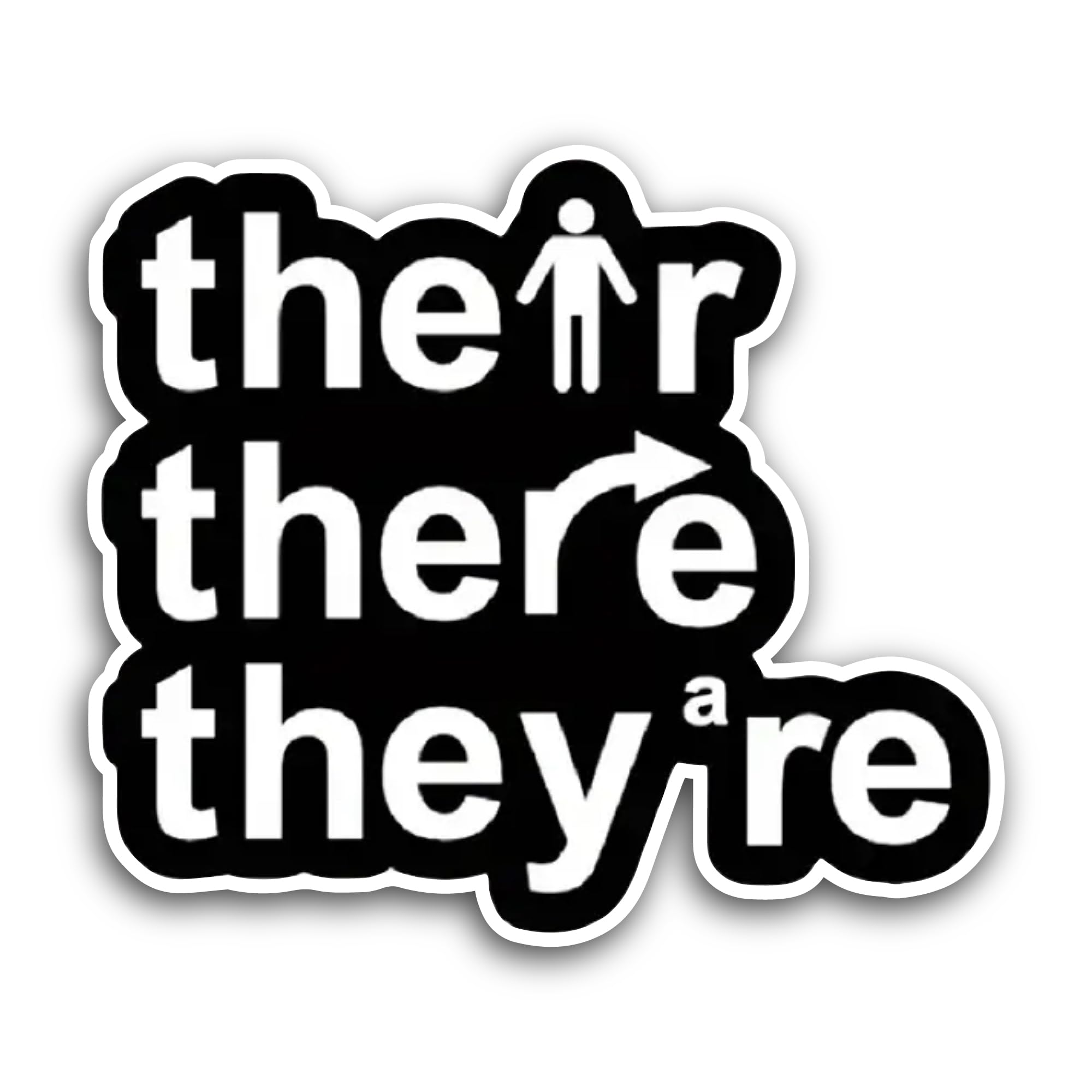 2 (Pieces) 3" and 5" Gifted & Gorgeous Sticker, Waterproof Vinyl Decals for Many Purpose Like Cars,