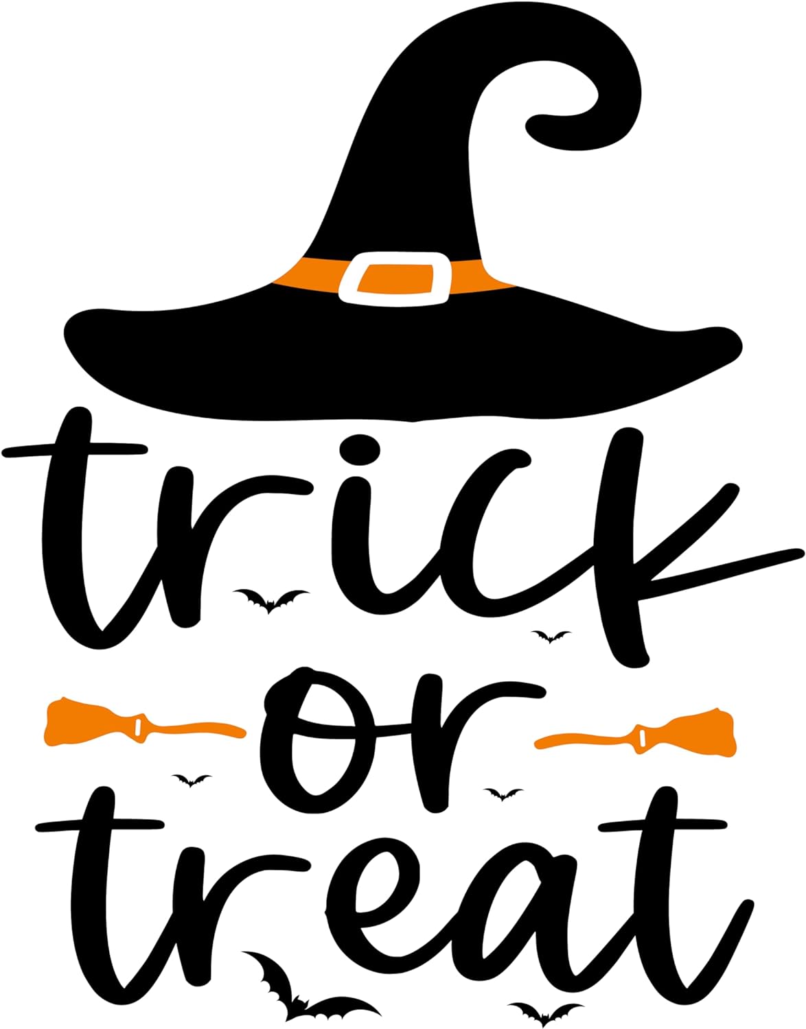 Inspirational Quote Trick Or Treat Motivational Sticker Vinyl Decal Motivation Stickers- 5" Vinyl Sticker Waterproof