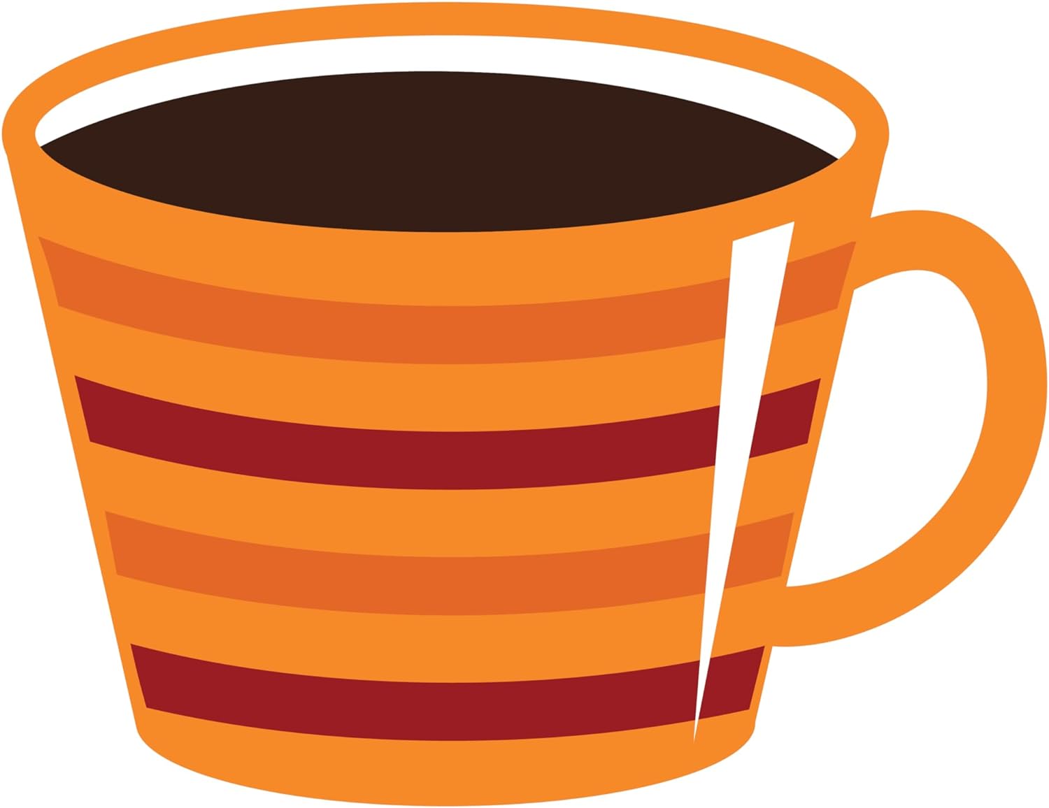 Inspirational Quote "Drawing Cup Coffee Sticker" Motivational Sticker Vinyl Decal Motivation Stickers- 5" Vinyl Sticker Waterproof