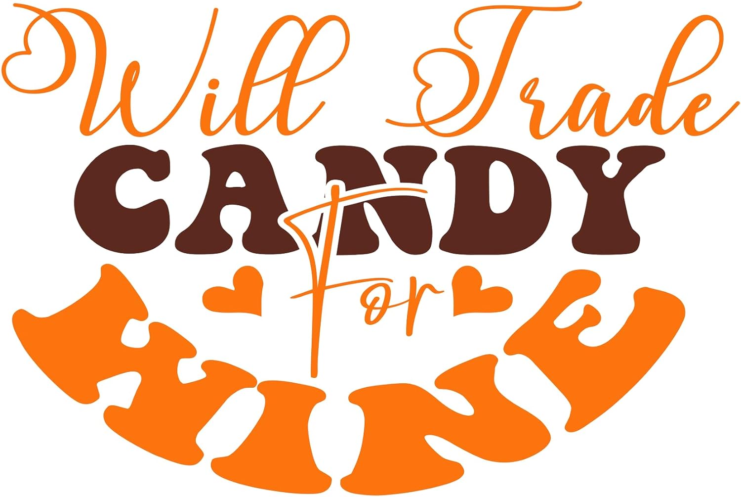 Inspirational Quote Will Trade Candy For Wine Motivational Sticker Vinyl Decal Motivation Stickers- 5" Vinyl Sticker Waterproof